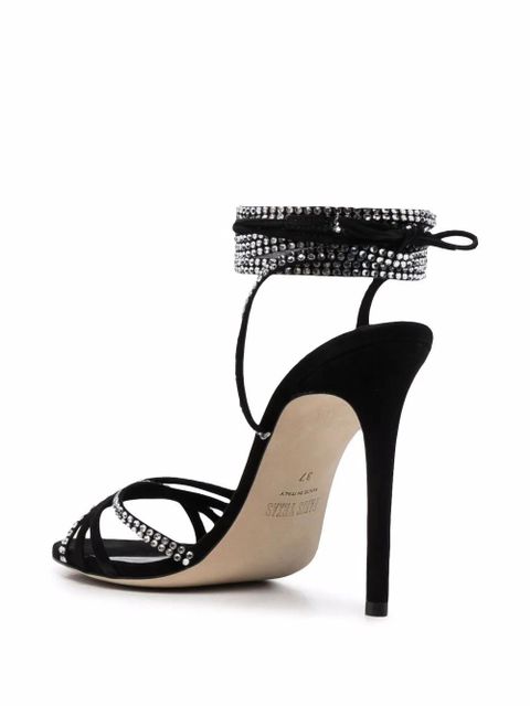Paris Texas Holly Nicole crystal-embellished sandals - Black - zdjęcie produktu nr 2