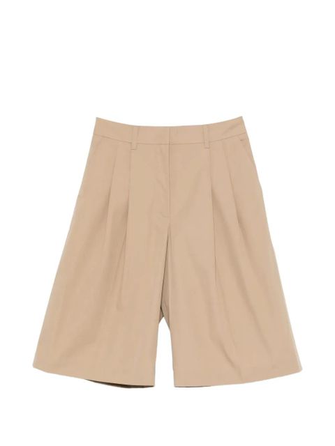 Yves Salomon pleated shorts - Neutrals - zdjęcie produktu nr 1
