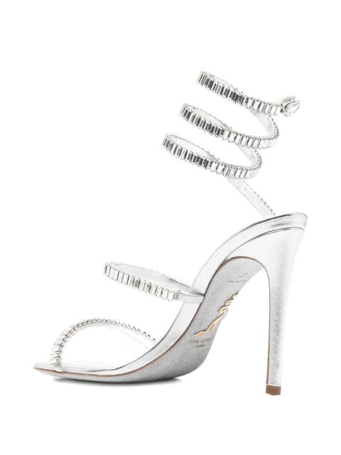 René Caovilla 105mm Cleo sandals - Silver - zdjęcie produktu nr 2