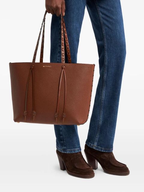 ETRO medium Essential tote bag - Brown - zdjęcie produktu nr 2