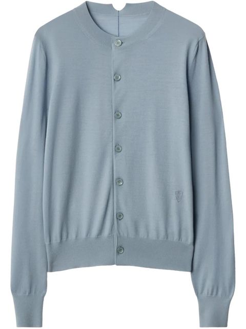 Burberry wool cardigan - Blue - zdjęcie produktu nr 1