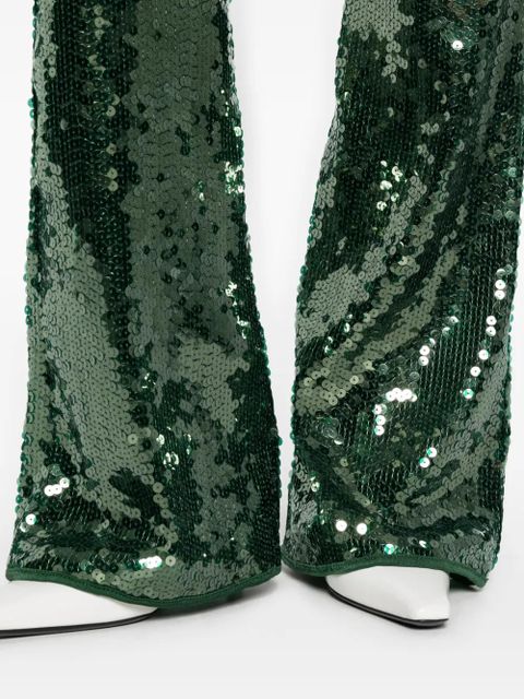 Oséree Marilyn sequin trousers - Green