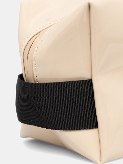 Rains kosmetyczka 15580 Wash Bag Small W3 kolor beżowy 15580