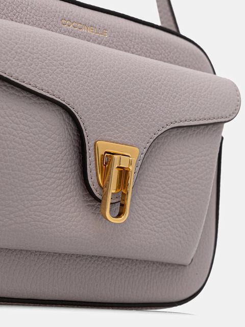 Coccinelle torebka skórzana kolor szary E1 MF6 15 02 01