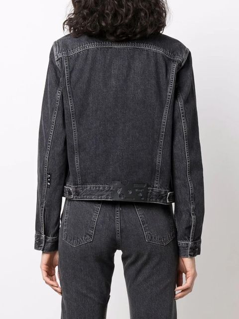 Off-White Meteor denim jacket - Grey