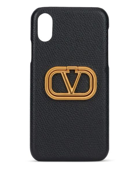 Valentino Garavani VLogo iPhone X case - Black - zdjęcie produktu nr 1