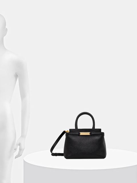 Bally torebka skórzana kolor czarny WAH02F