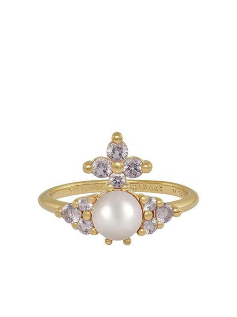 Vivienne Westwood Feodora Orb ring - Gold