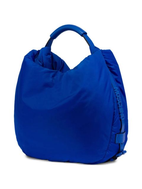 Moschino logo-lettering shoulder bag - Blue - zdjęcie produktu nr 2