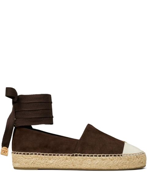 Tory Burch suede espadrilles - Brown - zdjęcie produktu nr 1