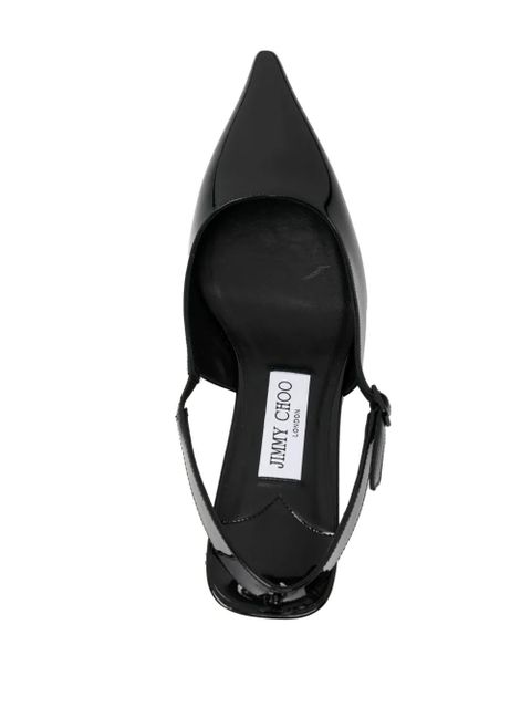 Jimmy Choo Amel 50mm slingback pumps - Black