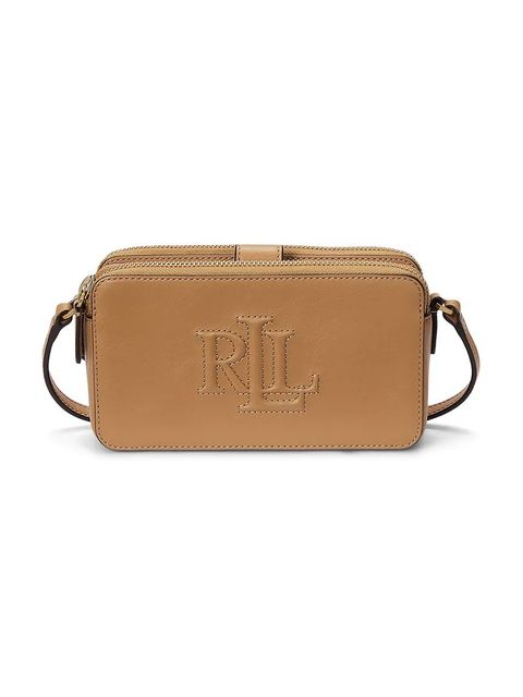 Lauren Ralph Lauren portfel damski kolor beżowy 432951475