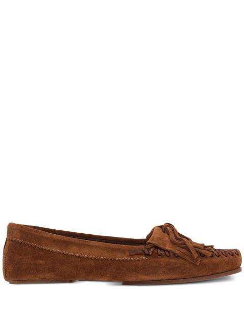 Paris Texas Indiana suede loafers - Brown - zdjęcie produktu nr 1