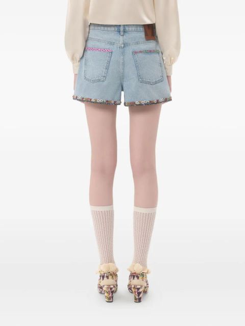 Valentino Garavani cotton shorts - Blue