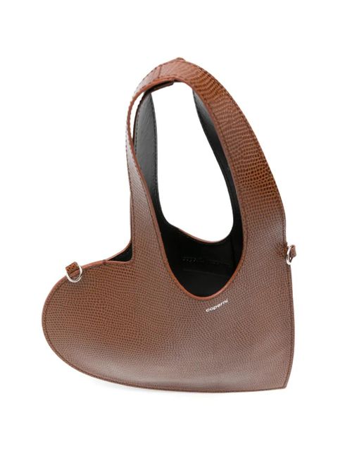 Coperni mini Heart tote bag - Brown