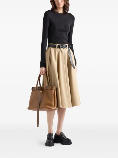 Prada crew-neck sweater - Black - zdjęcie produktu nr 2