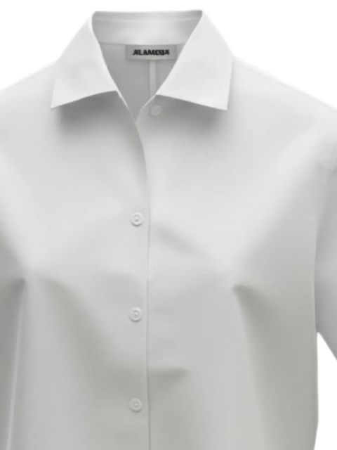 Jil Sander cropped shirt - White - zdjęcie produktu nr 2
