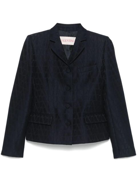 Valentino Garavani Toile Iconographe blazer - Blue - zdjęcie produktu nr 1