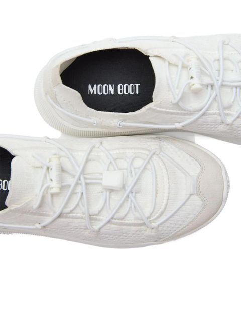 Moon Boot lace-up sneakers - White