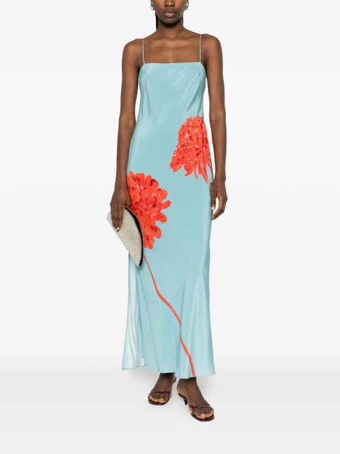 SIR. Amelie floral-print maxi dress - Blue - zdjęcie produktu nr 2