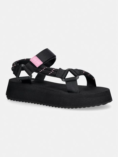 Tommy Jeans sandały na platformie damskie TJW EVA ROPE SANDAL - zdjęcie produktu nr 1