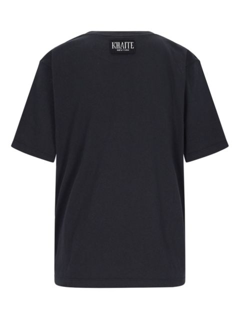 KHAITE The Mae T-shirt - Black