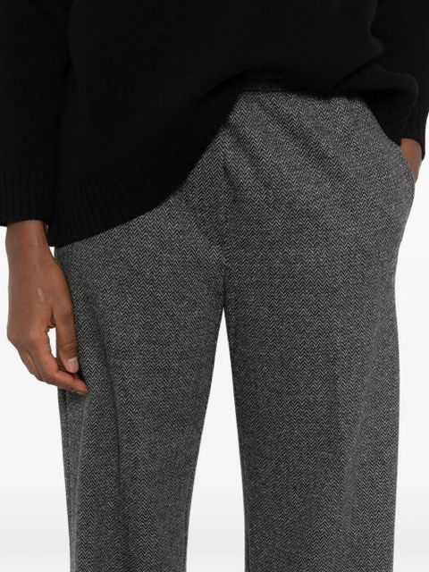 Weekend Max Mara Zelma elasticated-waistband trousers - Grey