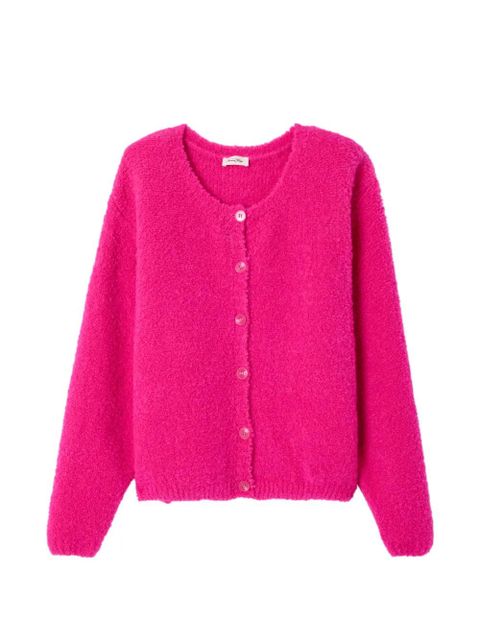 American Vintage Zolly buttoned cardigan - Pink - zdjęcie produktu nr 1