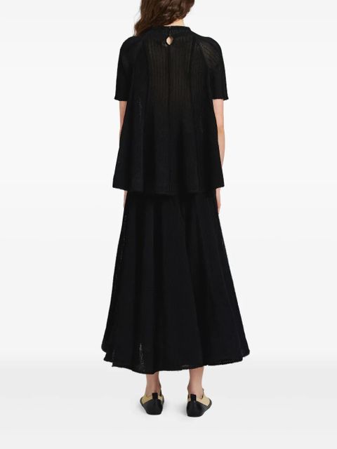 Proenza Schouler Tavia knited top - Black