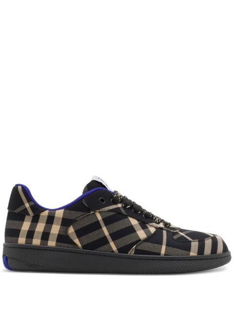 Burberry Terrace checked sneakers - Black - zdjęcie produktu nr 1
