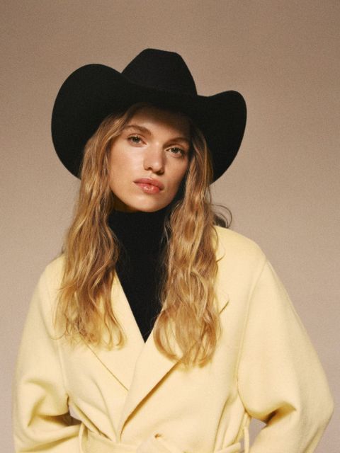 Płaszcz handmade z paskiem