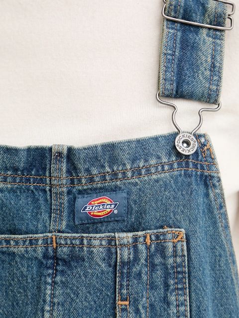 Dickies ogrodniczki jeansowe damskie DK0A87N7