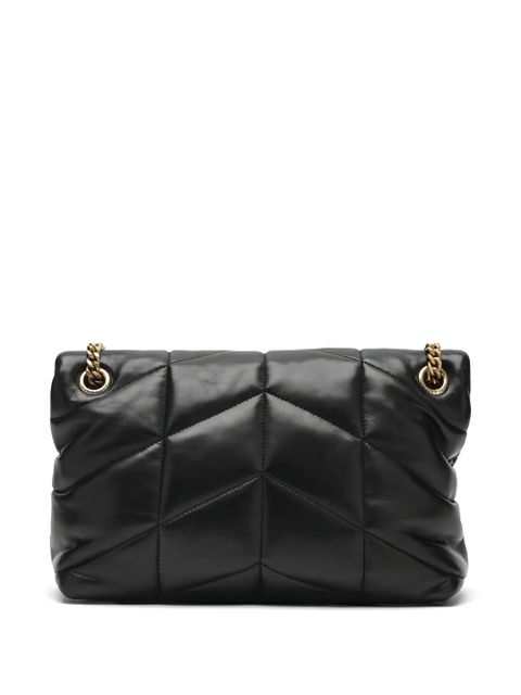 Saint Laurent small Loulou puffer shoulder bag - Black