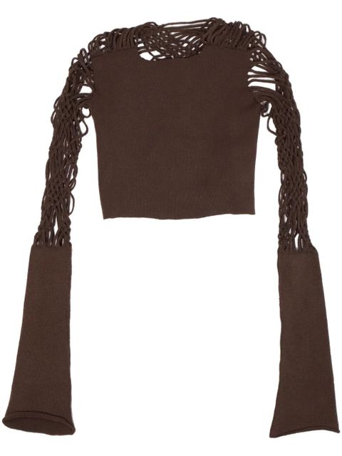 Isa Boulder Roots top - Brown - zdjęcie produktu nr 1