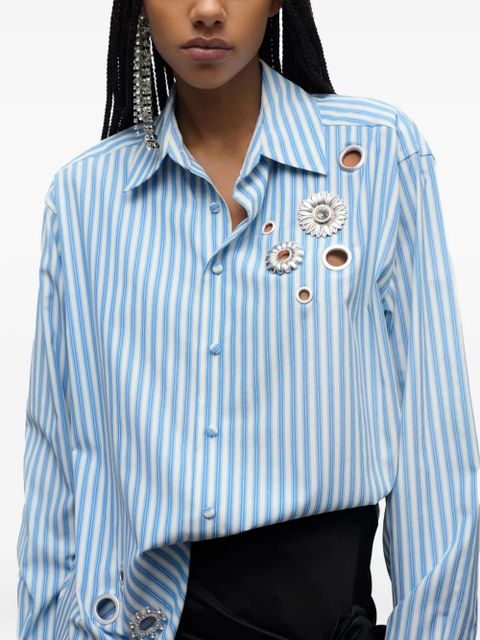 AREA striped shirt - Blue