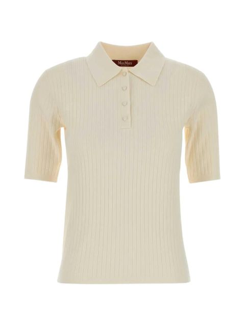 Max Mara Oscuri polo top - Neutrals - zdjęcie produktu nr 1