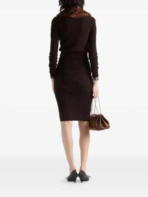 Prada cashmere cardigan - Brown