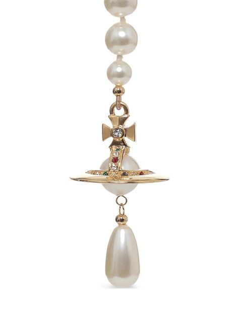 Vivienne Westwood faux-pearl drop earrings - Gold