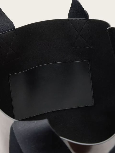 AllSaints torba skórzana IZZY kolor brązowy W391XD