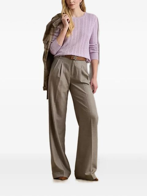 Lauren Ralph Lauren textured sweater - Purple