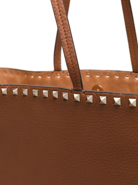 Valentino Garavani Rockstud tote bag - Brown