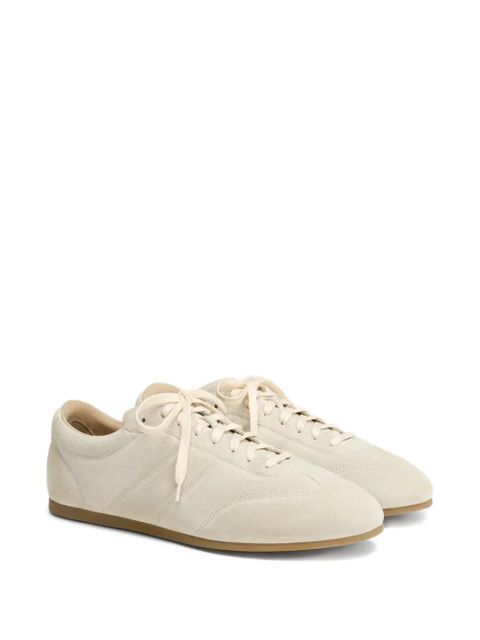 LEMAIRE quilted suede sneakers - Neutrals