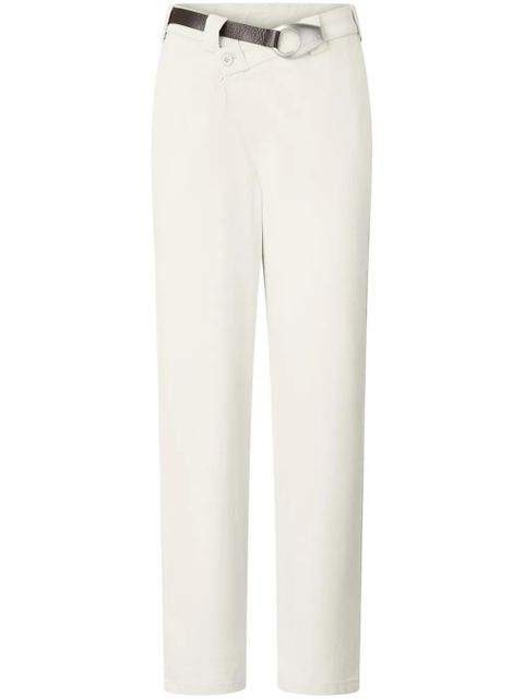 PINKO belted straight trousers - Neutrals - zdjęcie produktu nr 1