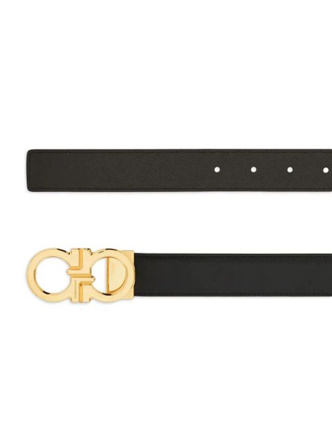 Ferragamo Gancini-buckle belt - Black - zdjęcie produktu nr 2
