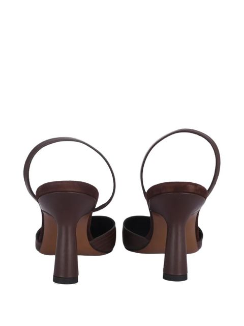 NEOUS slingback heeled pumps - Brown