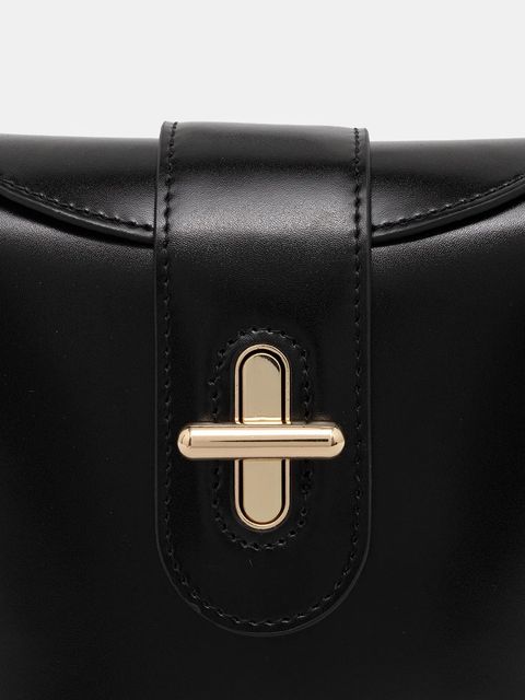 Answear.LAB torebka skórzana kolor czarny