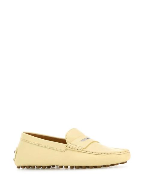Tod's leather loafers - Yellow - zdjęcie produktu nr 2