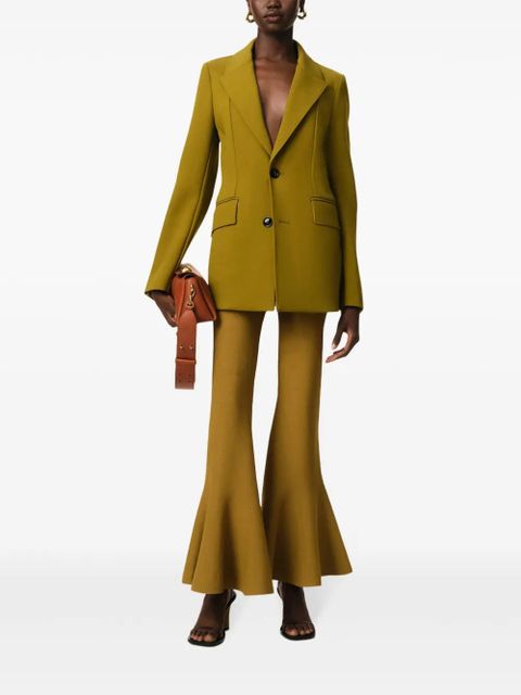 AMI Paris Godet trousers - Yellow - zdjęcie produktu nr 2