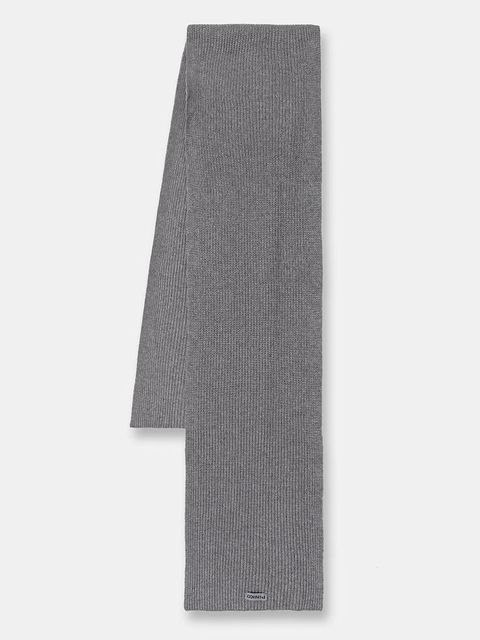 Pinko szalik z dodatkiem wełny damski kolor szary gładki 105996 A2Z4 - zdjęcie produktu nr 1