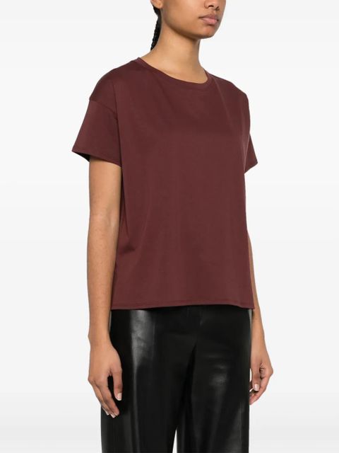 LouLou de Saison Basiluzzo cotton T-shirt - Red - zdjęcie produktu nr 2